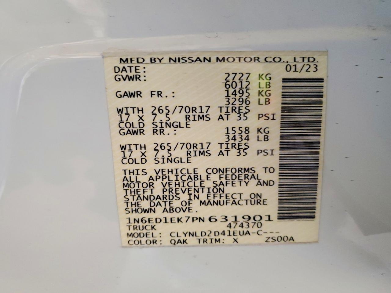 Nissan Frontier Pro-4x