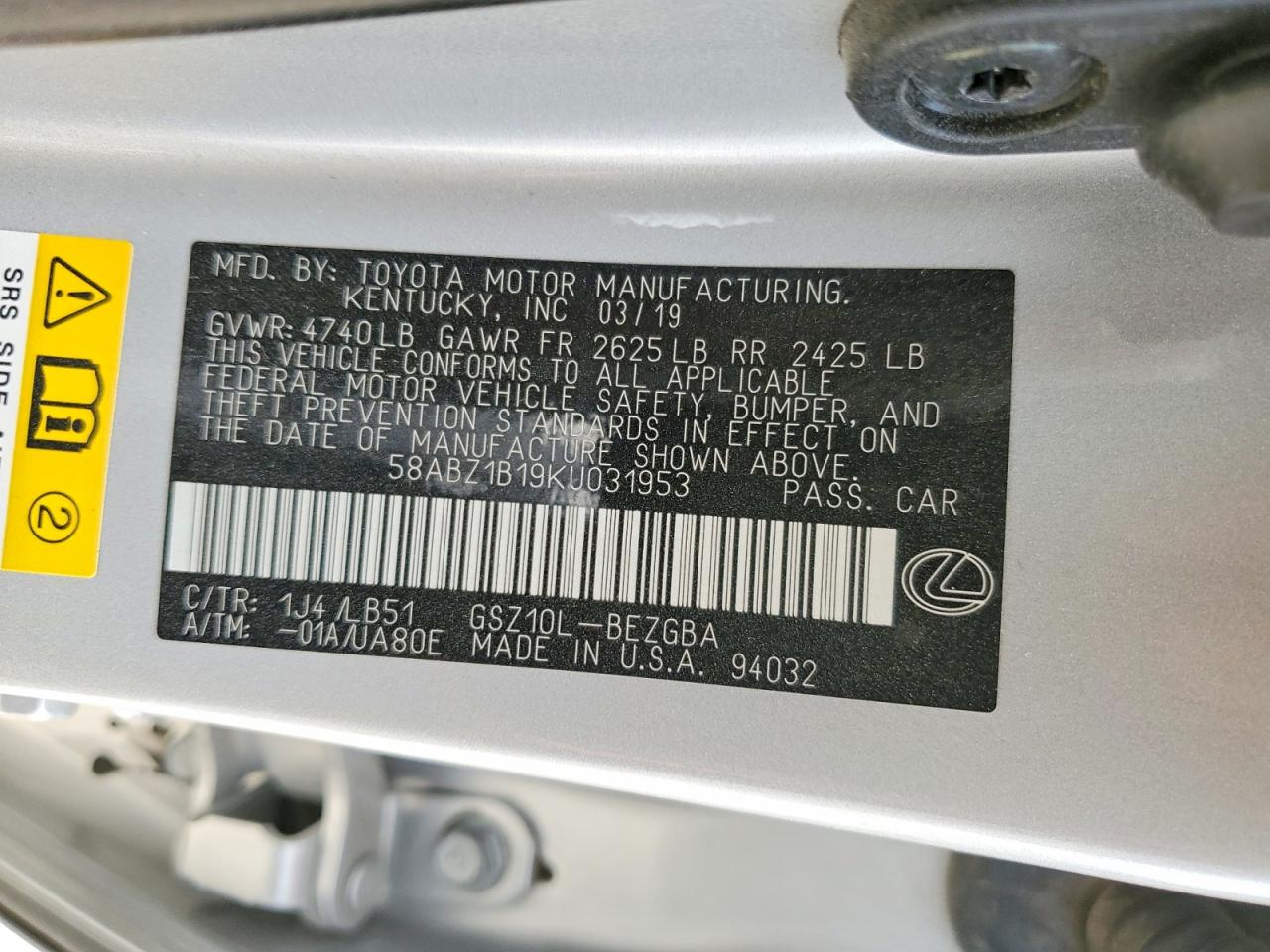 Lexus Es Luxury