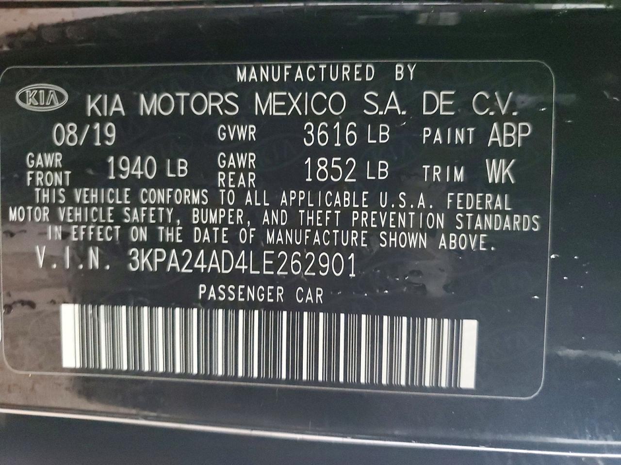 Kia Rio Lx