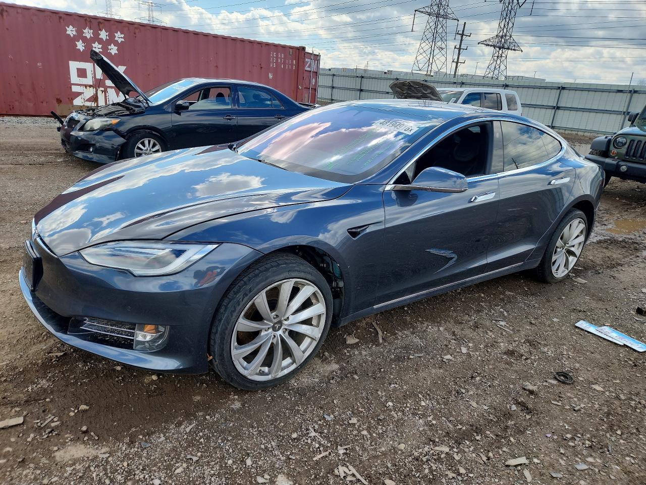 Salvage Tesla Model S Image