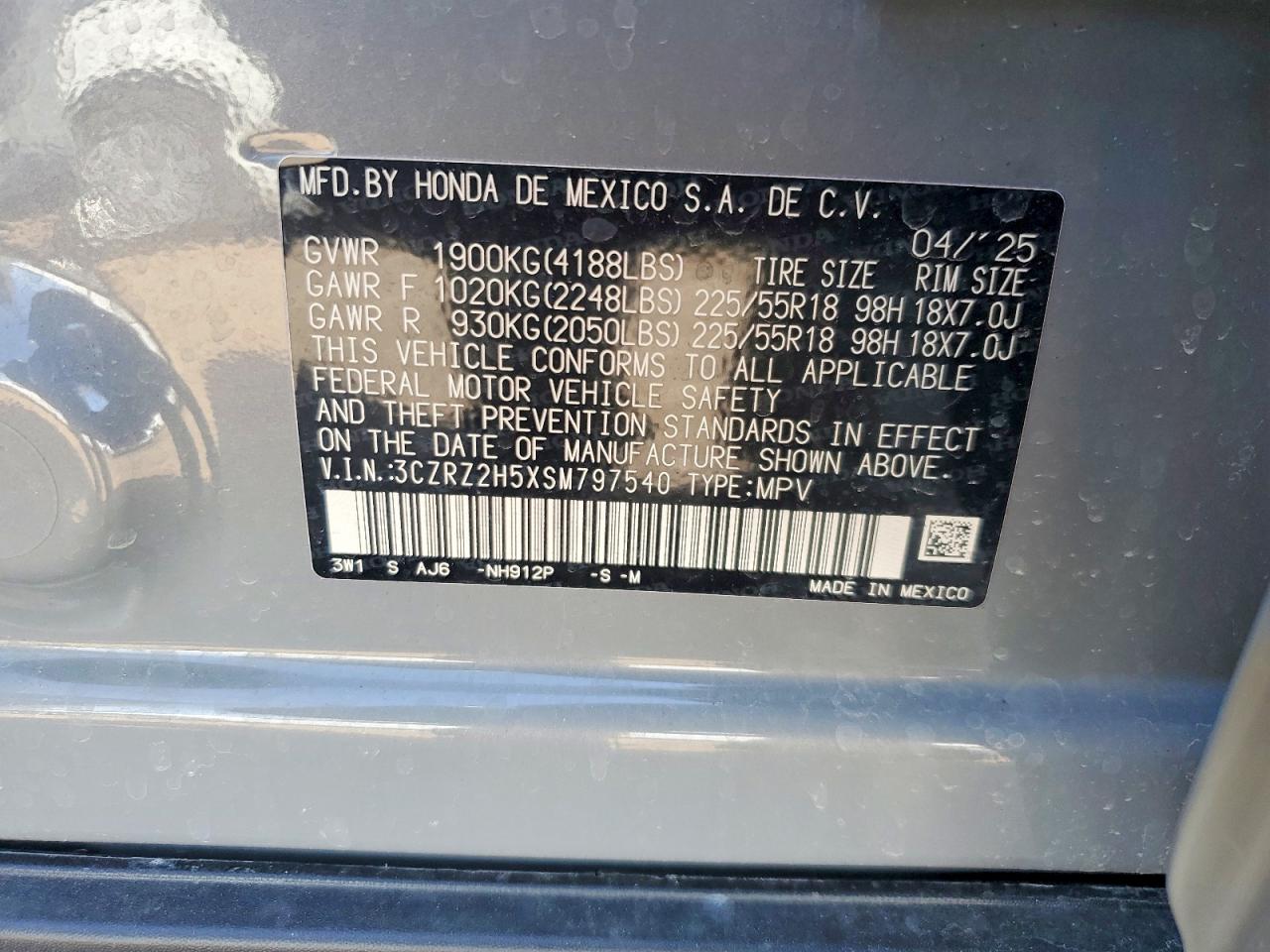 Honda HR-V Sport