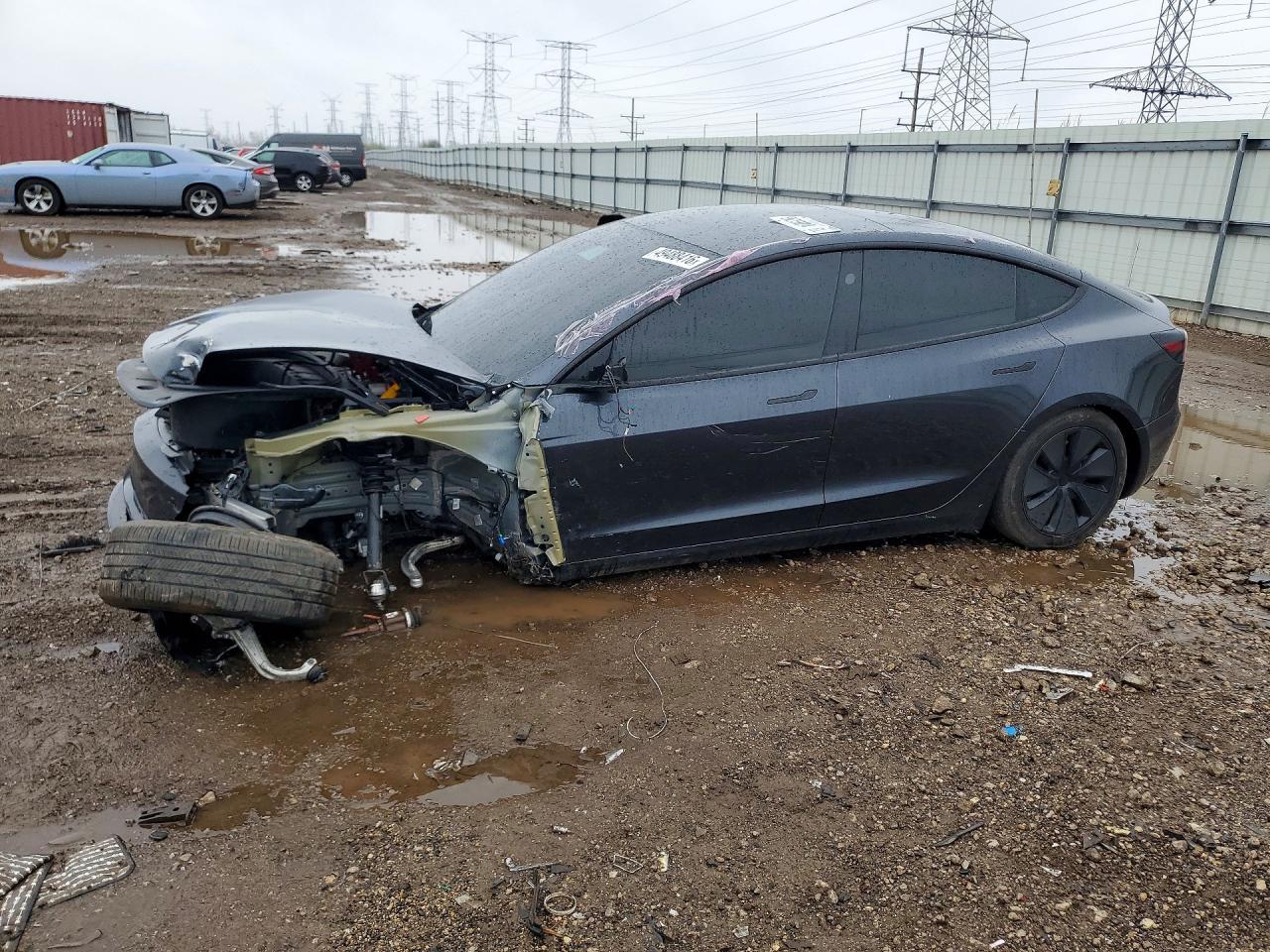 Salvage Tesla Model 3 Image