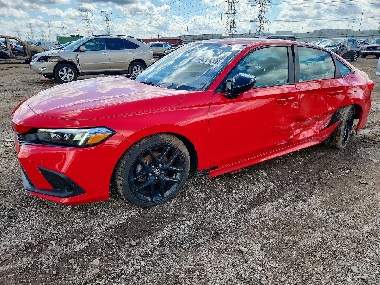 Salvage Honda Civic Image