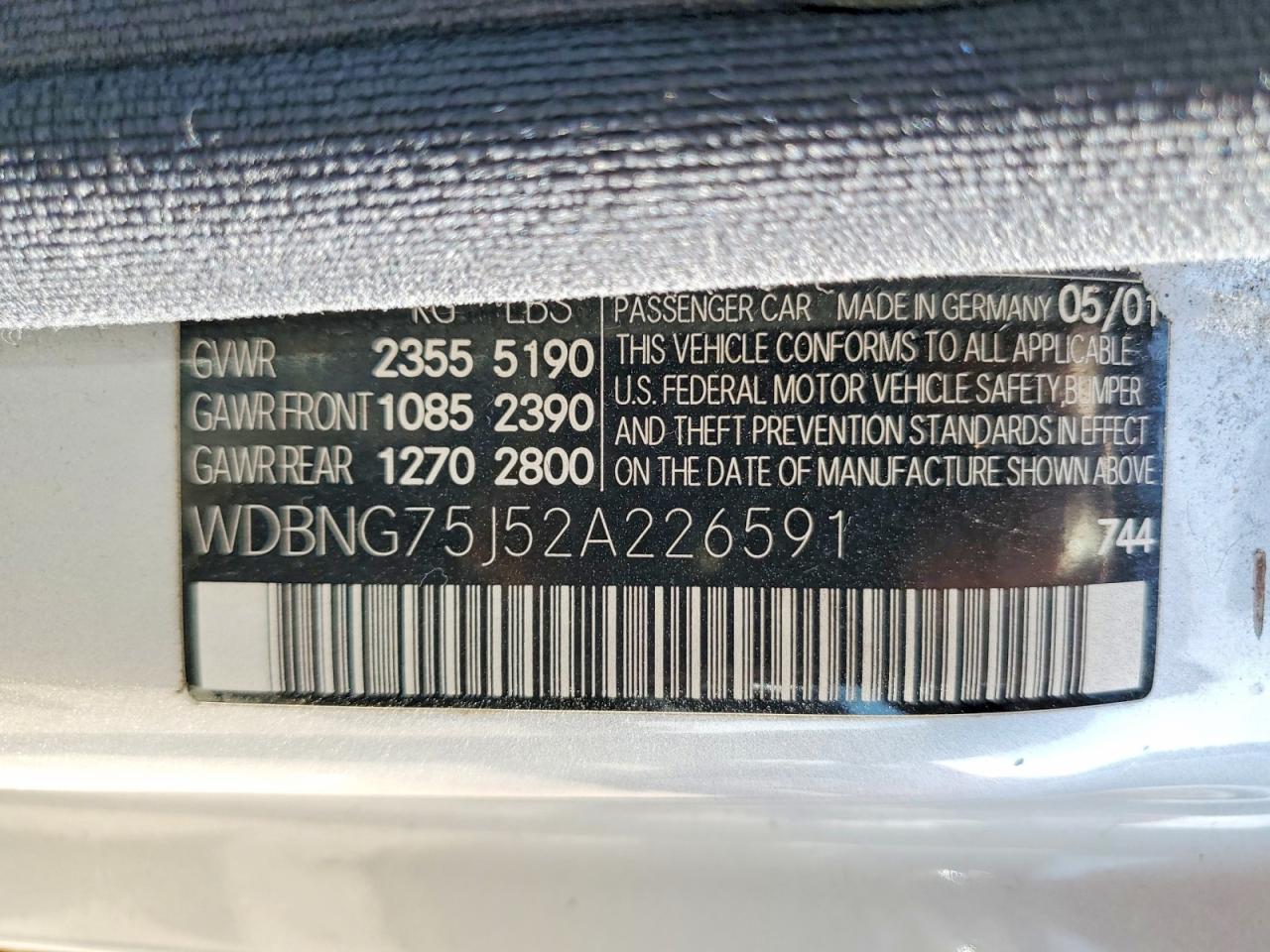 Mercedes-Benz S-Class 500