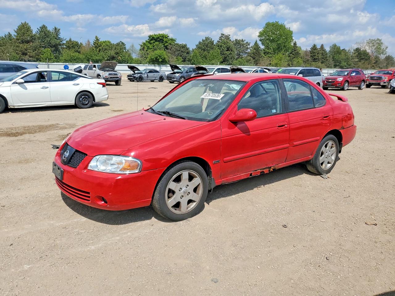 Salvage Nissan Sentra Image