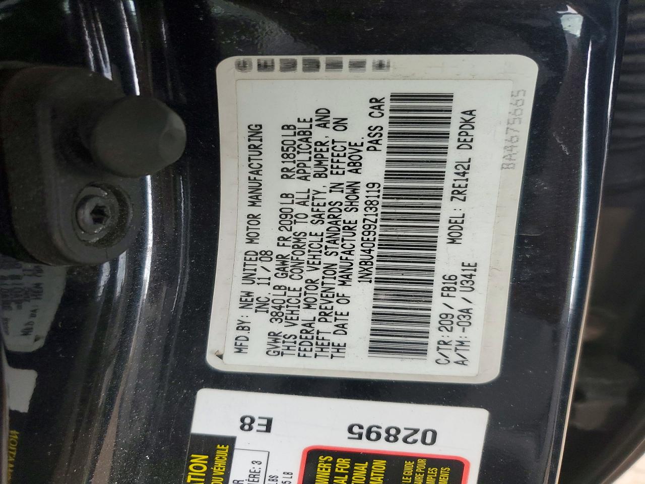 Toyota Corolla Le