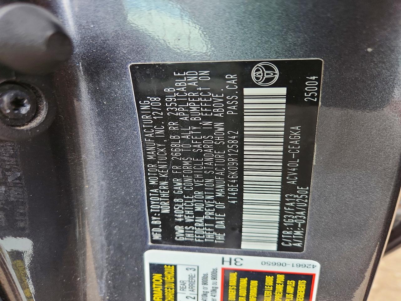 Toyota Camry Xle