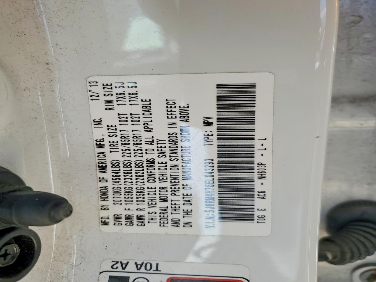 Honda Crv Exl