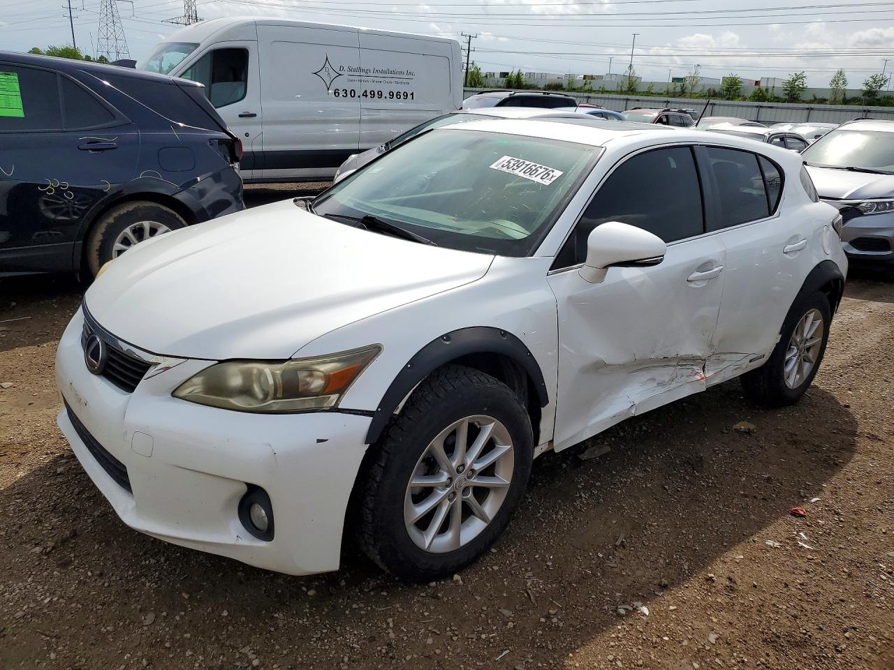 Salvage Lexus Ct Image