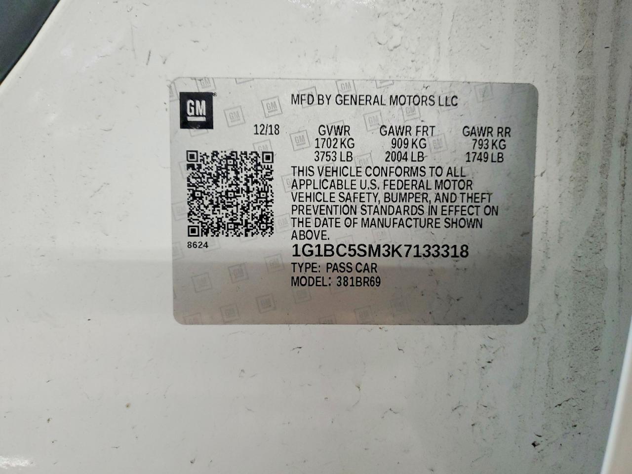 Chevrolet Cruze Ls