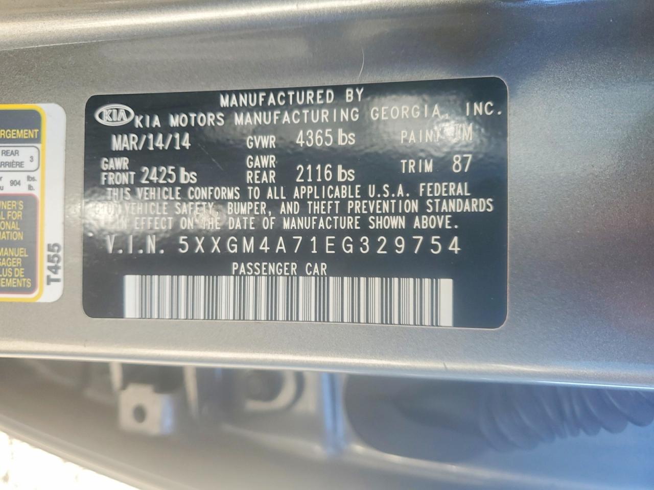 Kia Optima Lx