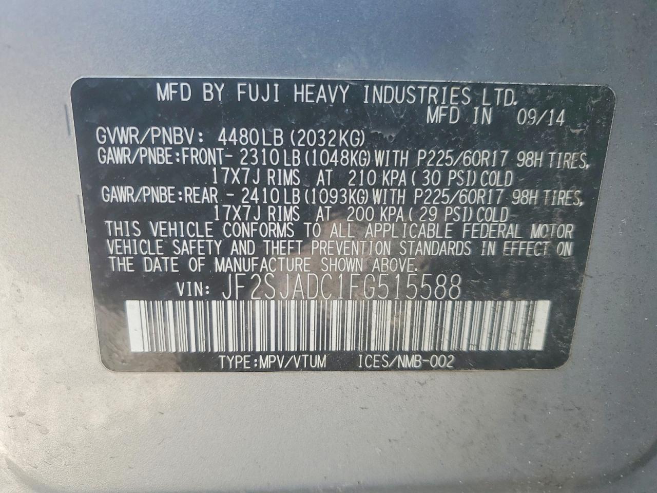 Subaru Forester 2.5i Premium