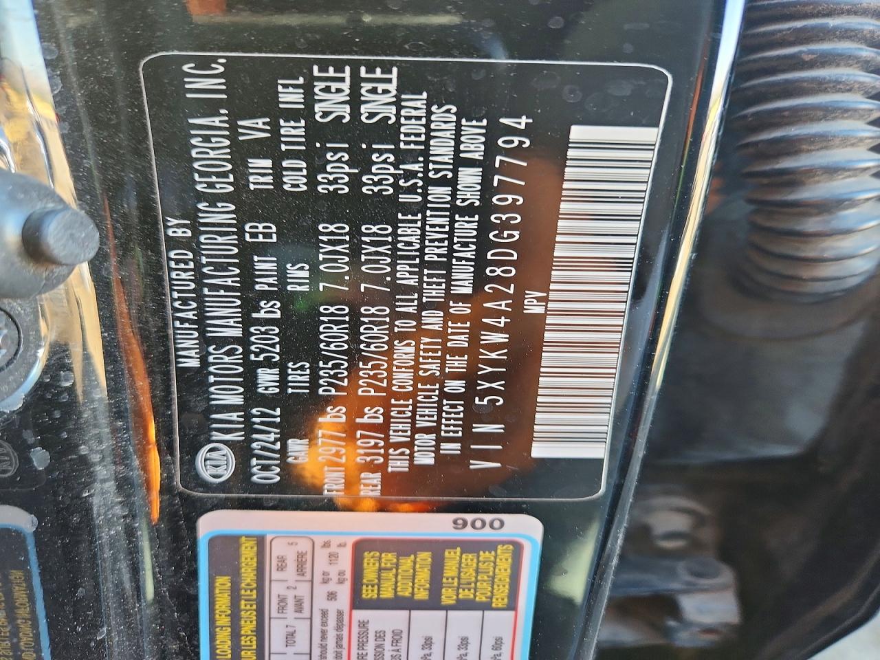 Kia Sorento Sx