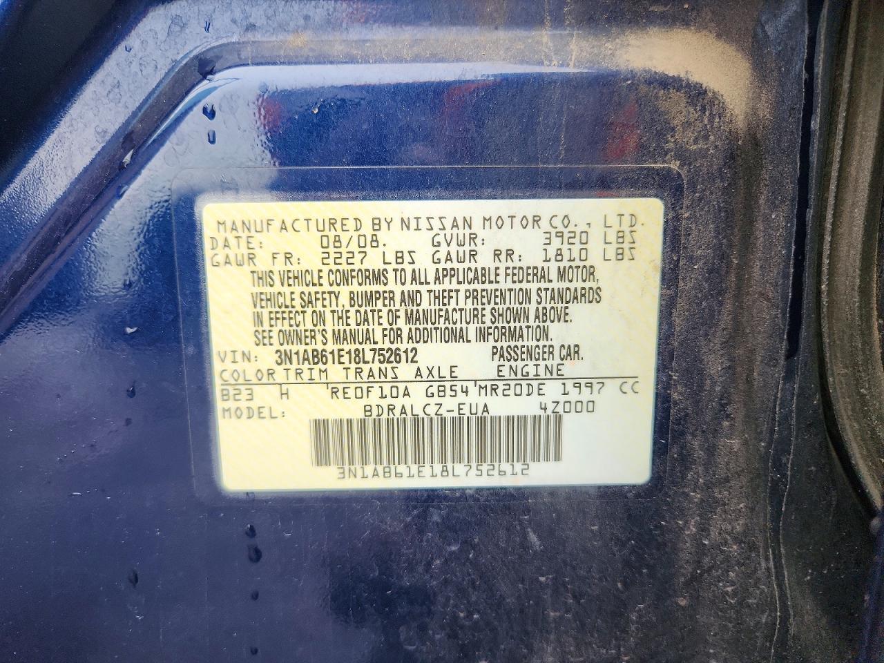 Nissan Sentra 2.0