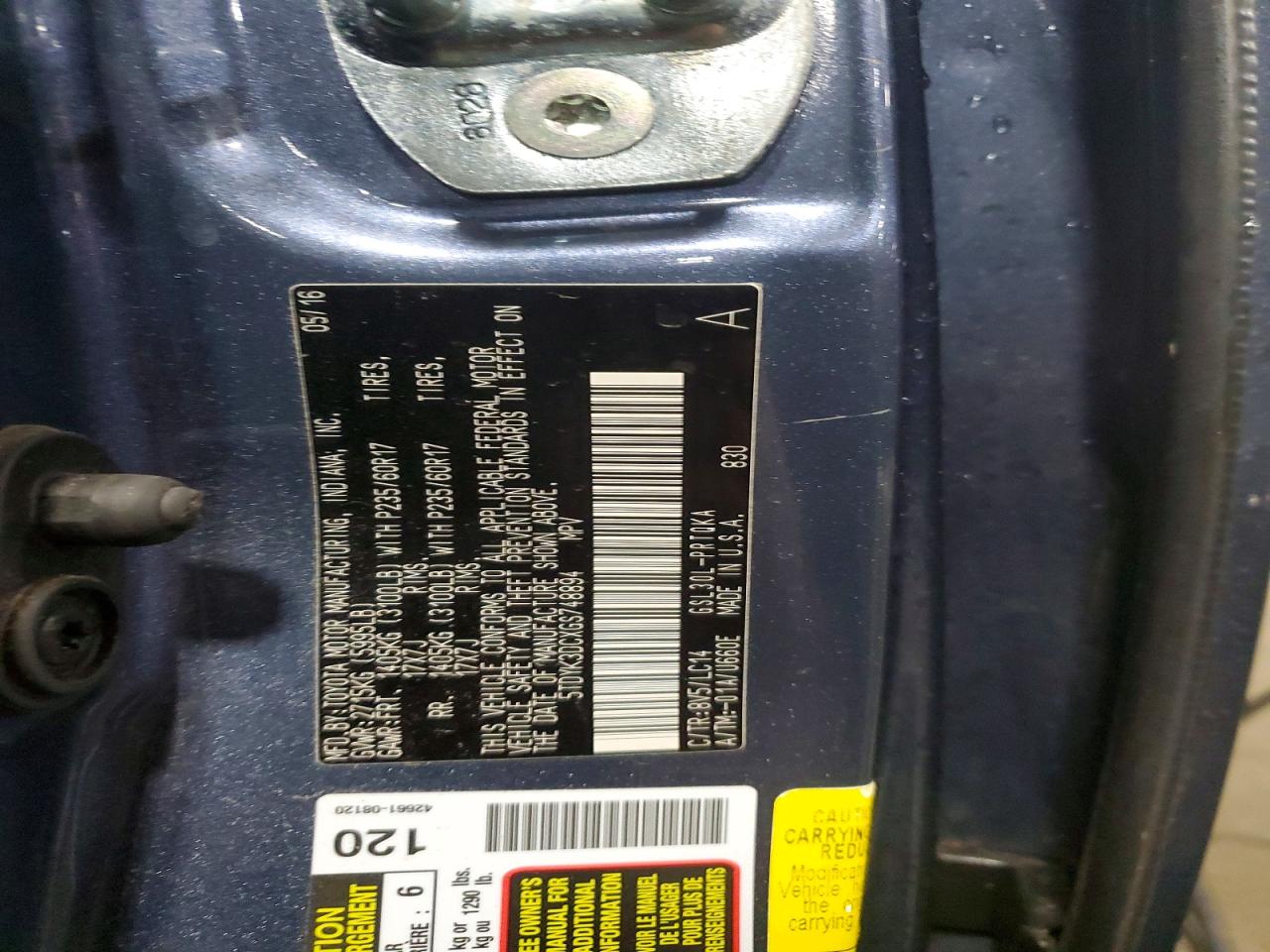 Toyota Sienna Xle 8-passenger
