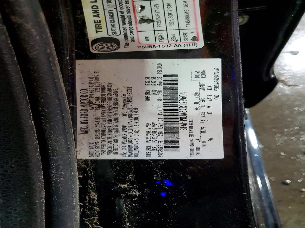 Ford Fusion Sel