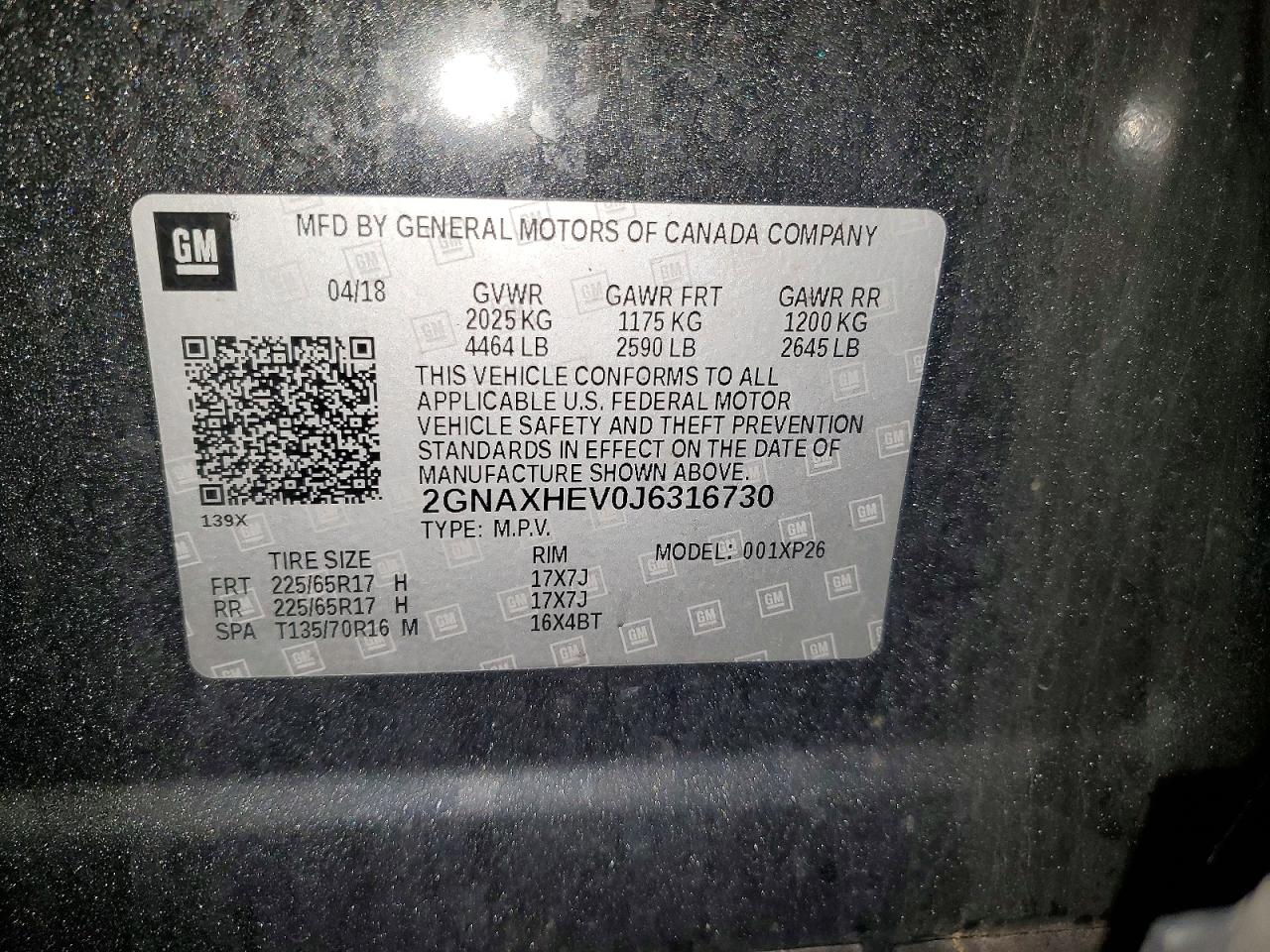 Chevrolet Equinox Ls