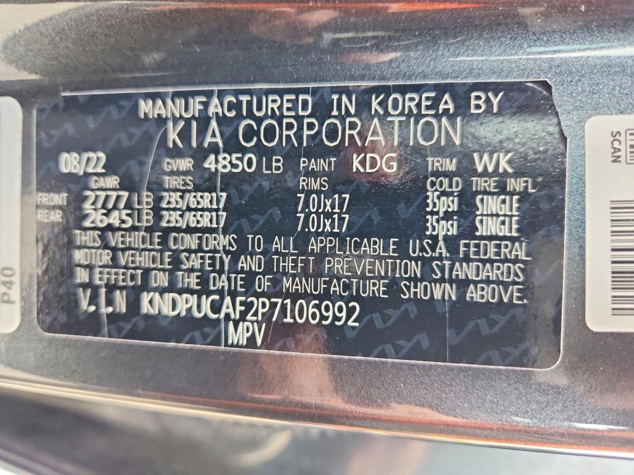 Kia Sportage Lx