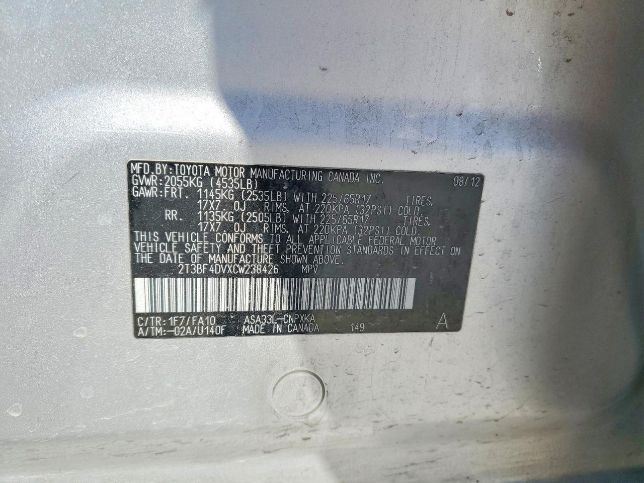 Toyota RAV4 Base