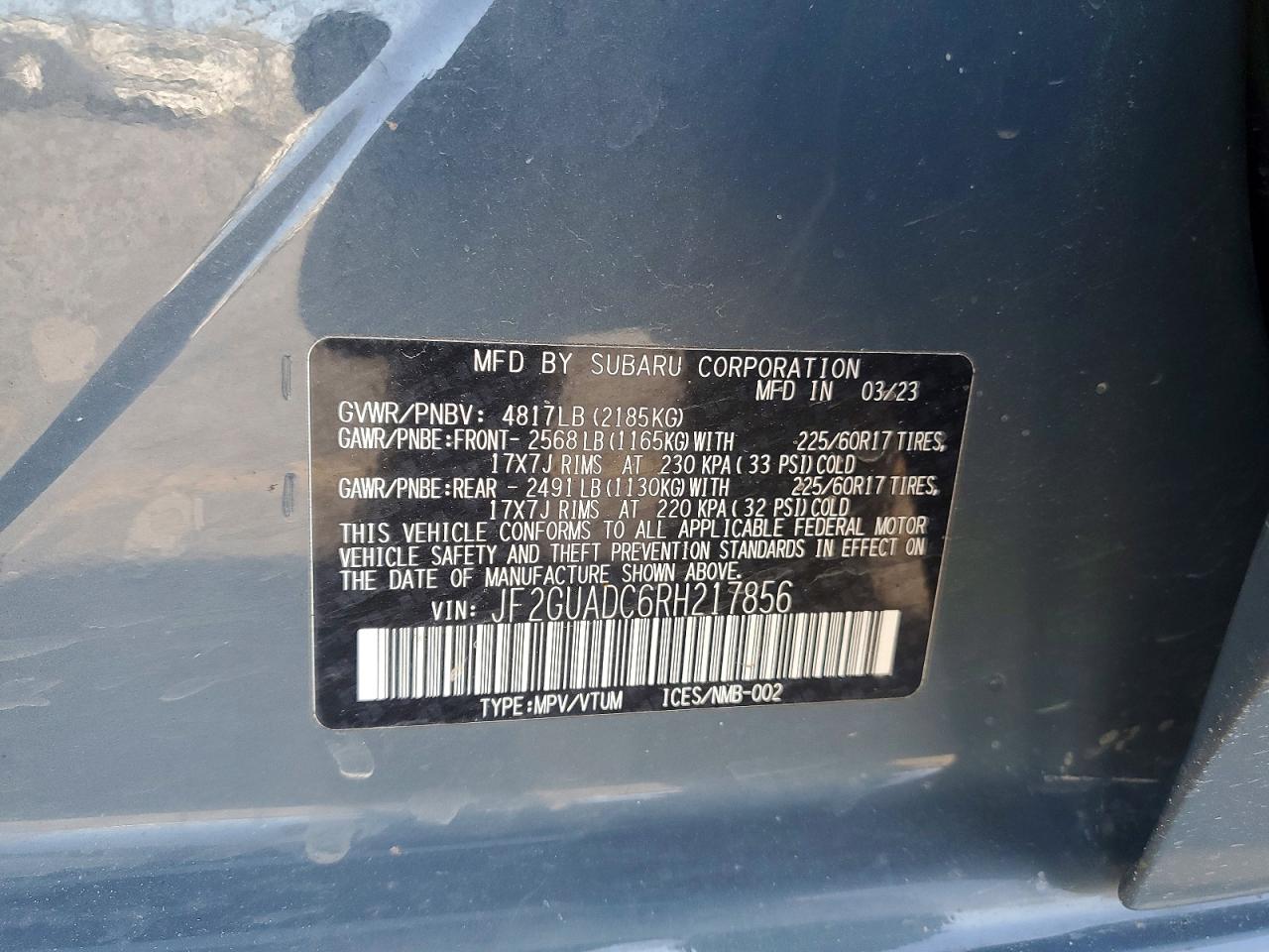 Subaru Crosstrek Premium