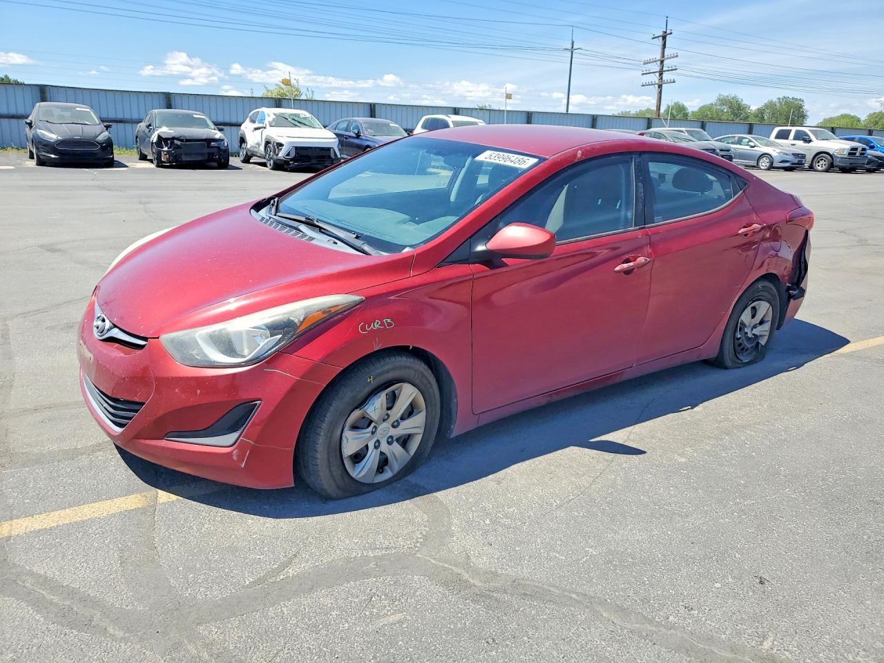 Salvage Hyundai ELANTRA Image