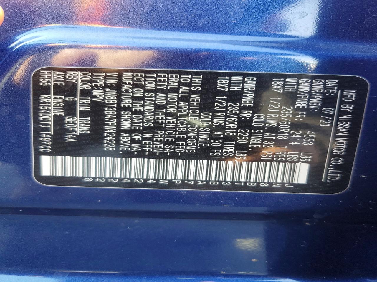 Nissan Rogue Sv