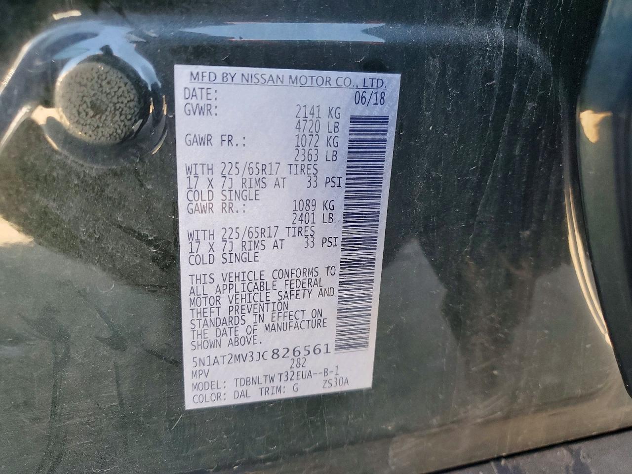 Nissan Rogue Sv