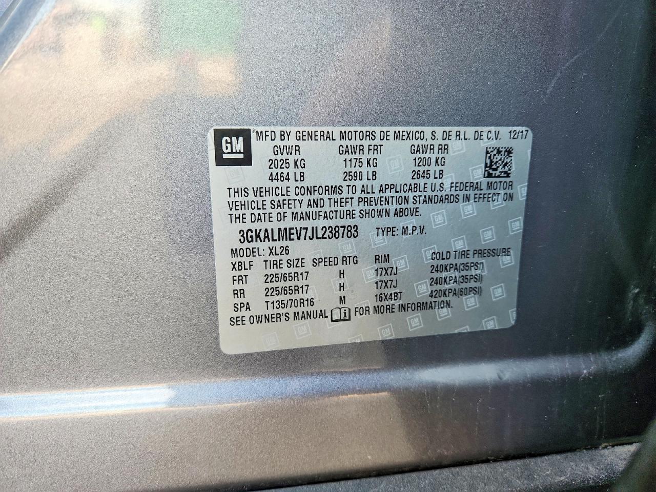 GMC Terrain Sle
