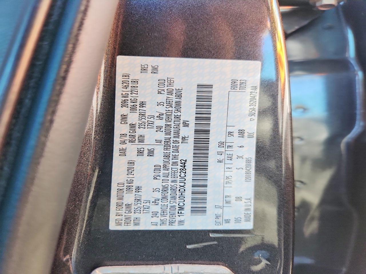 Ford Escape Sel