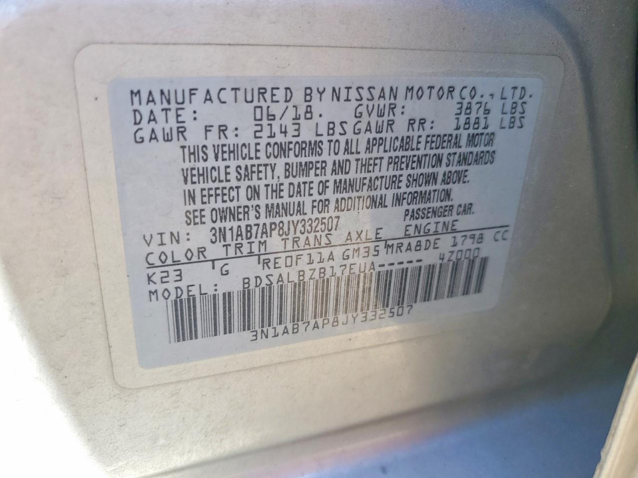 Nissan Sentra S