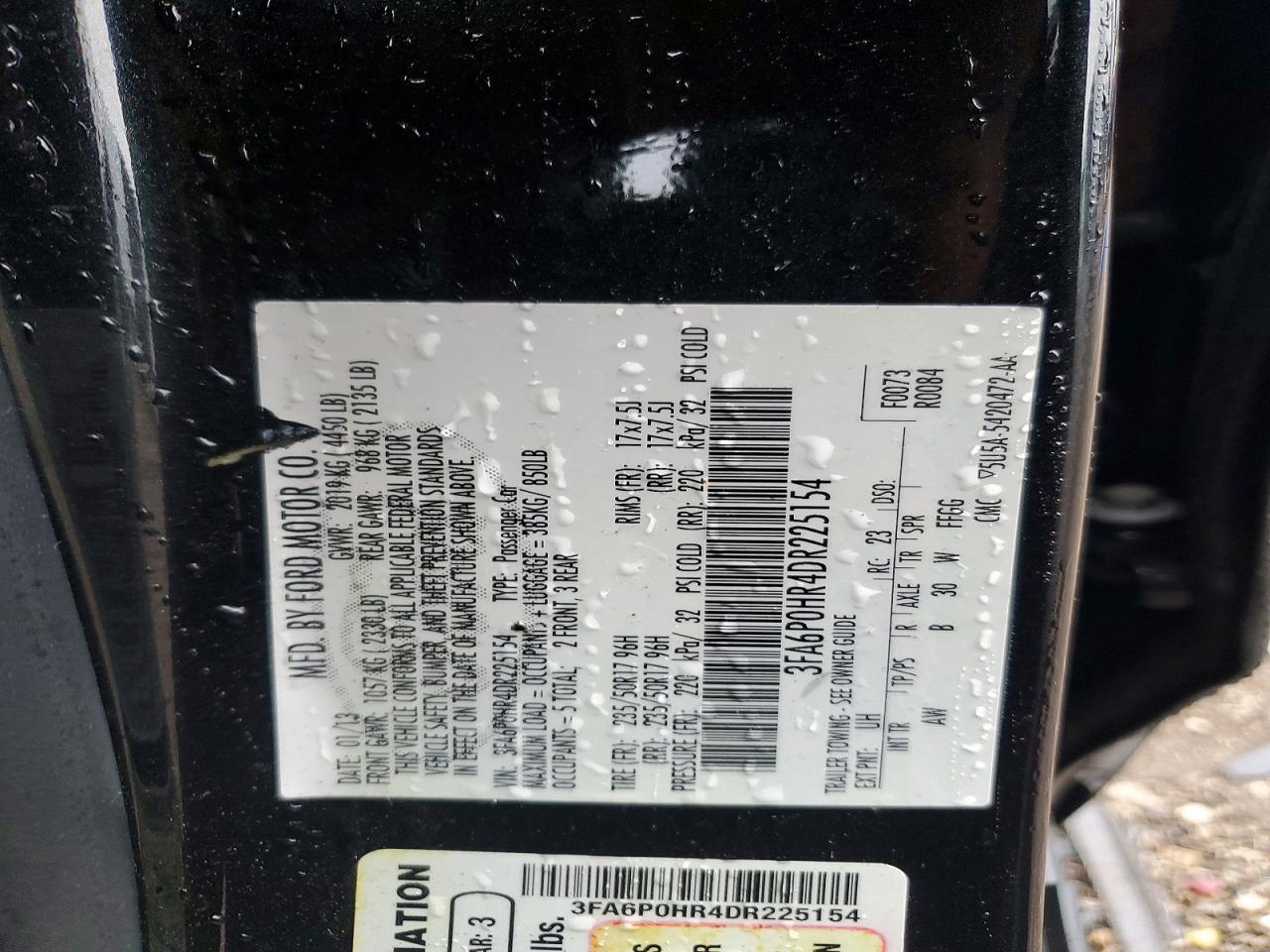 Ford Fusion Se