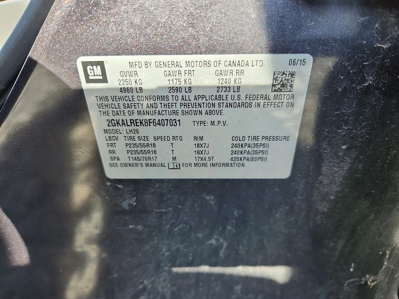 GMC Terrain Sle