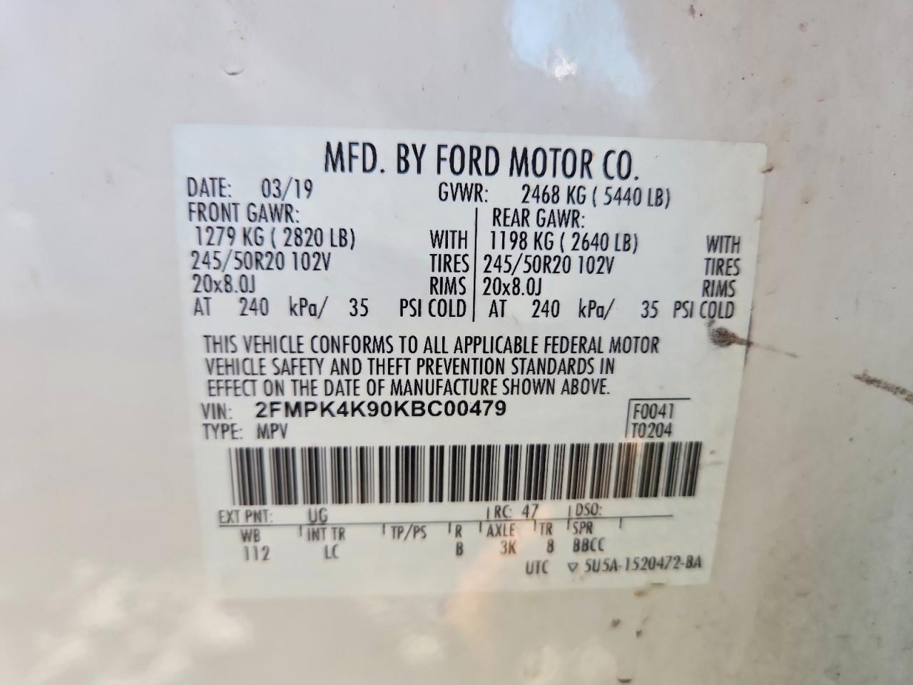 Ford Edge Titanium