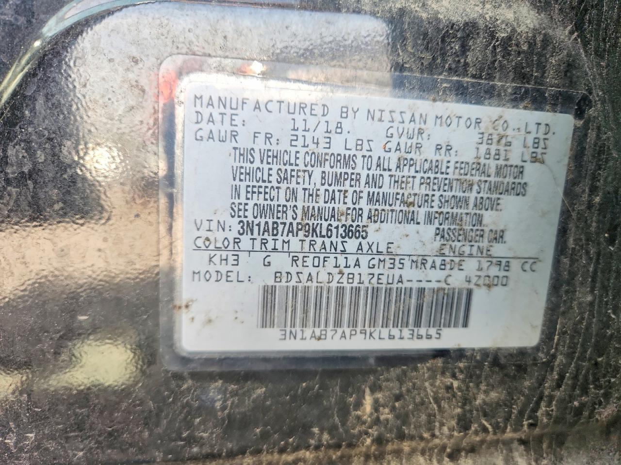 Nissan Sentra Sv