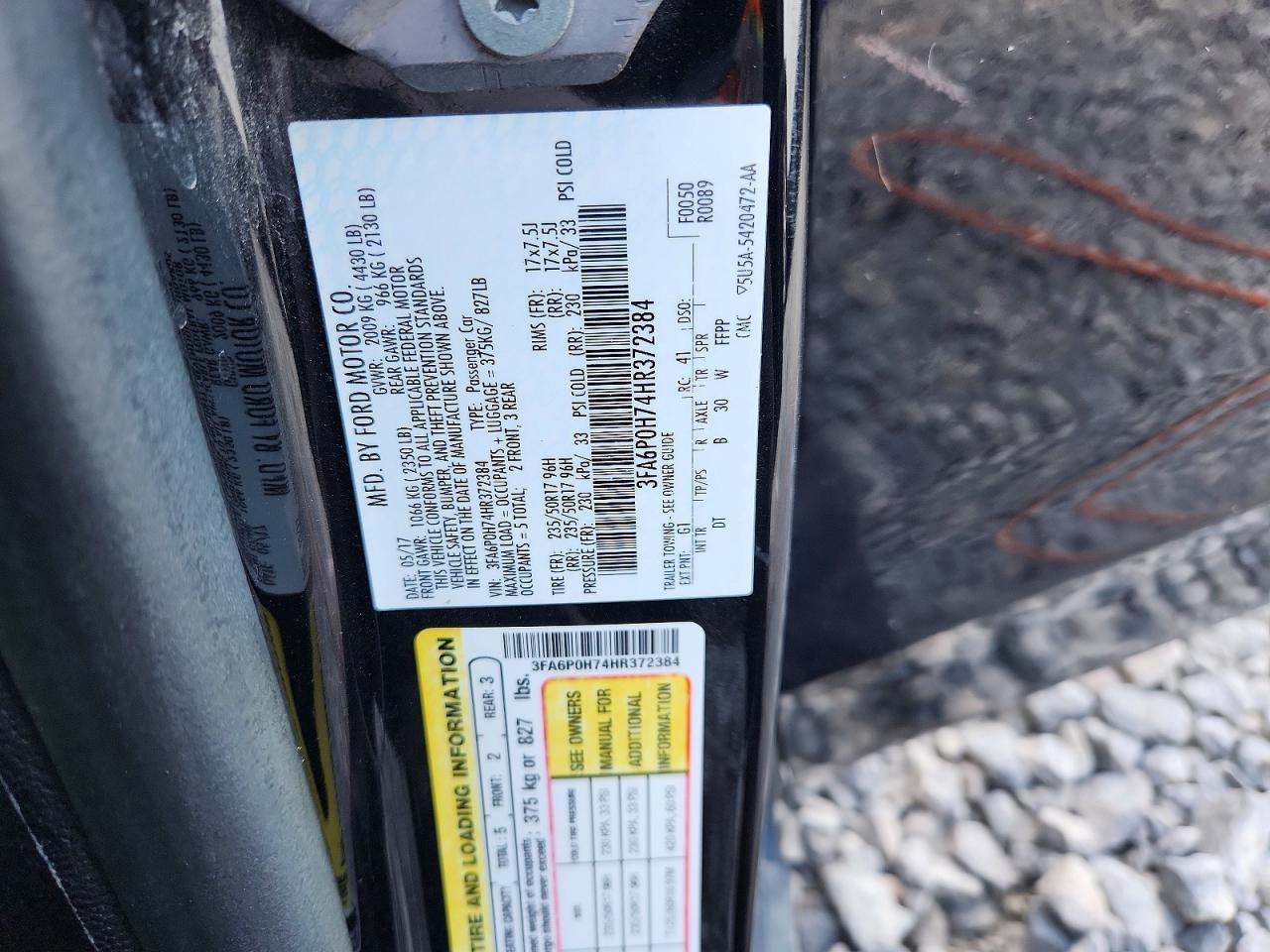 Ford Fusion Se