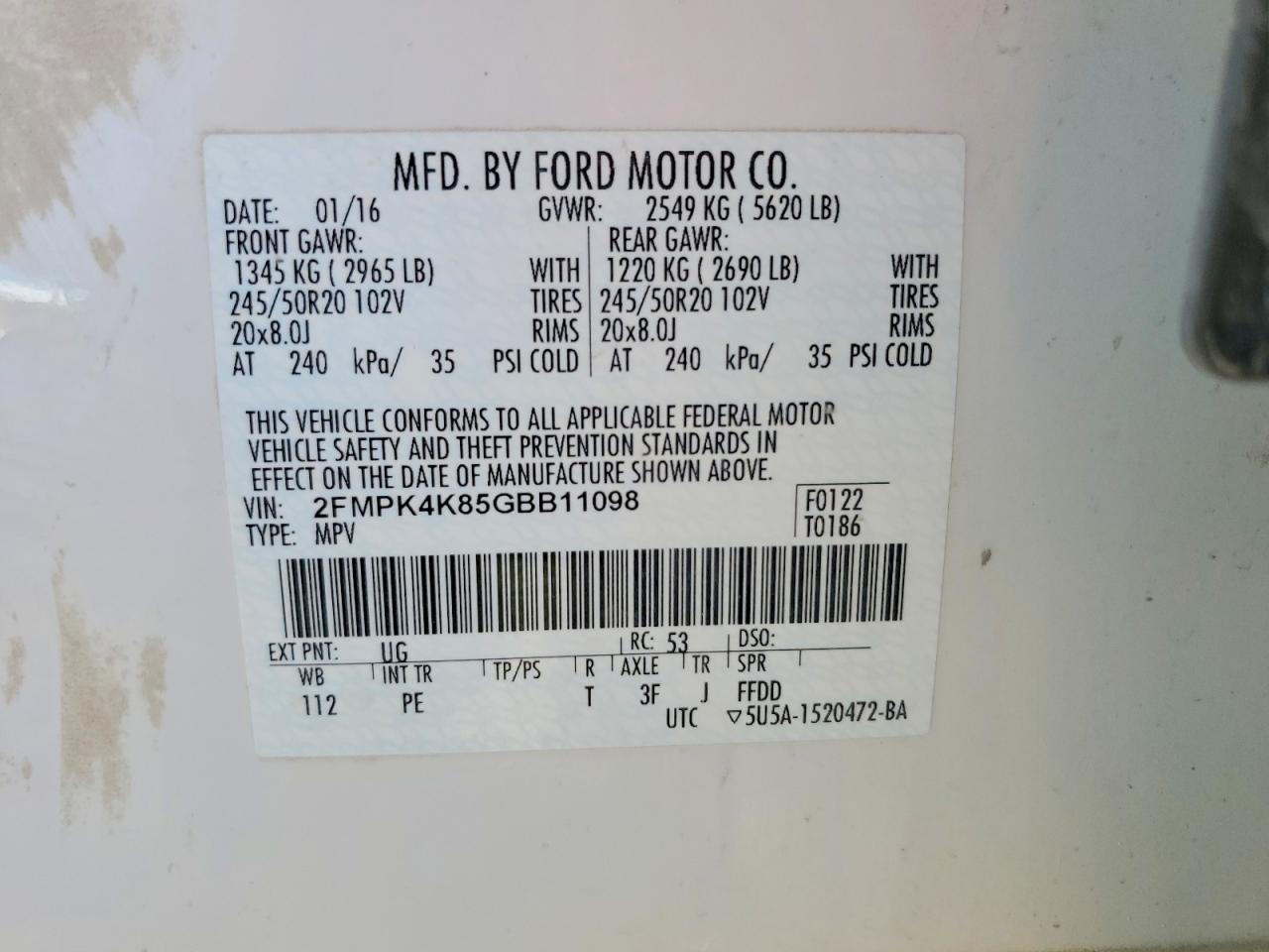 Ford Edge Titanium