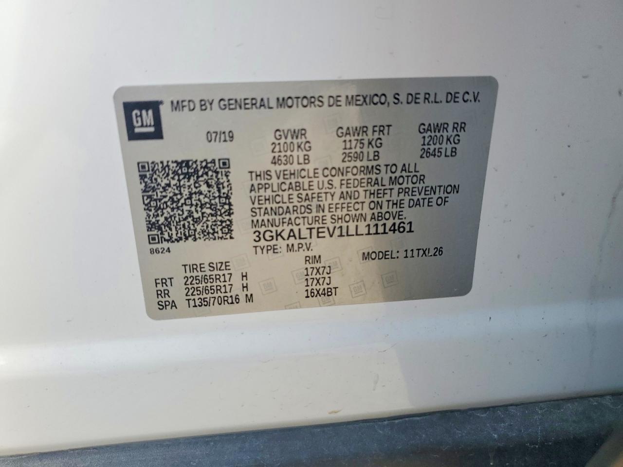 GMC Terrain Sle