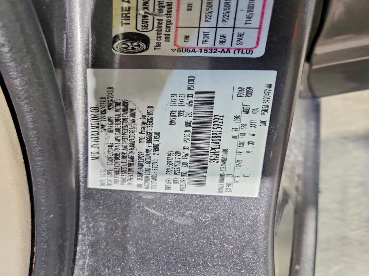 Ford Fusion Sel