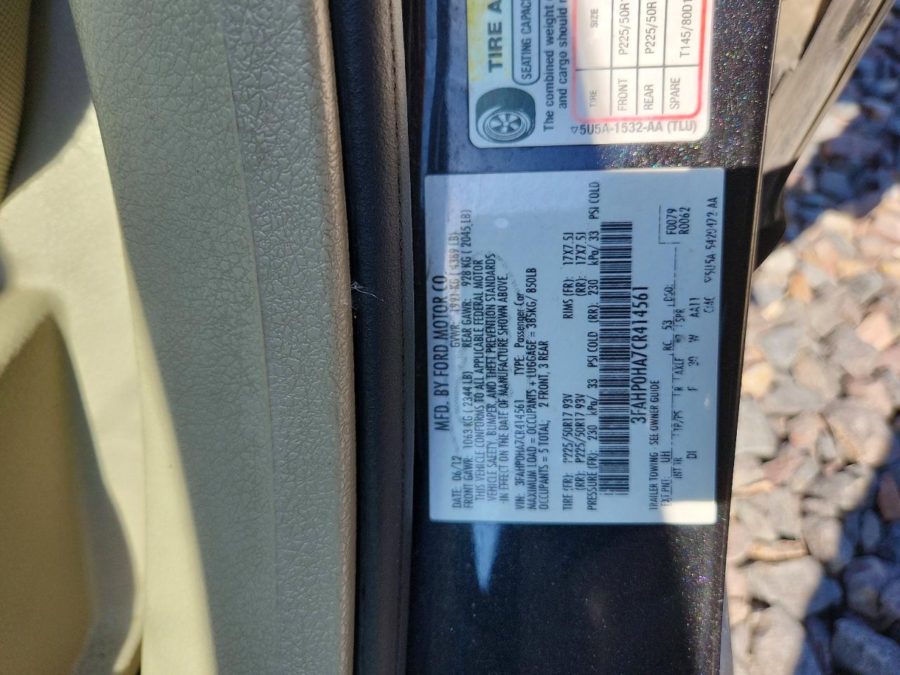 Ford Fusion Se
