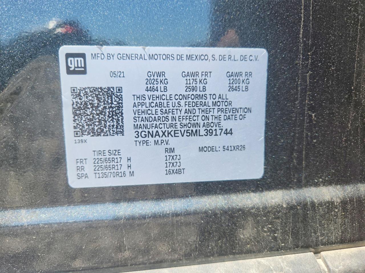 Chevrolet Equinox Lt