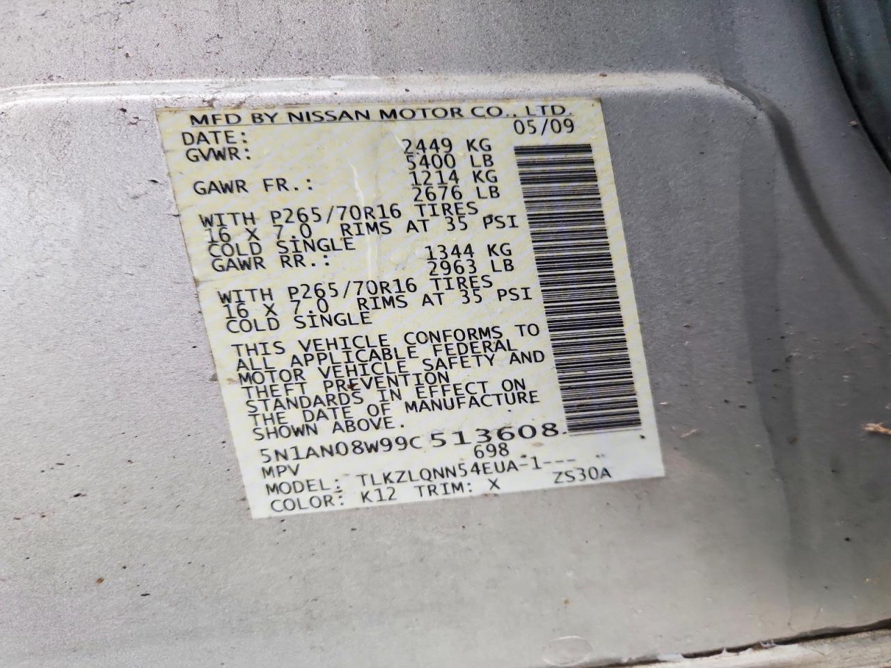 Nissan Xterra X