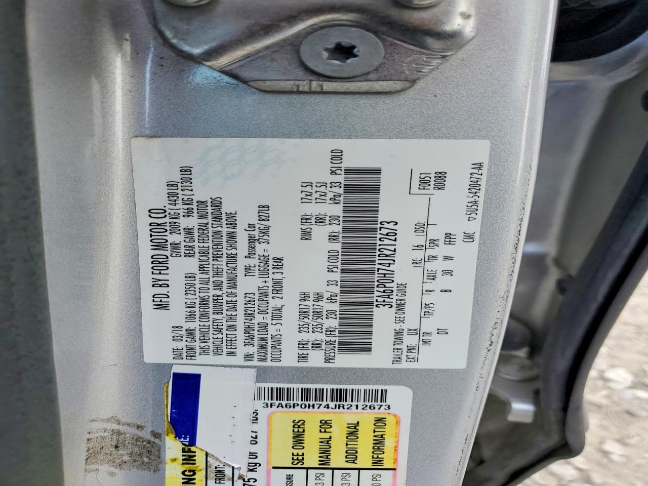 Ford Fusion Se