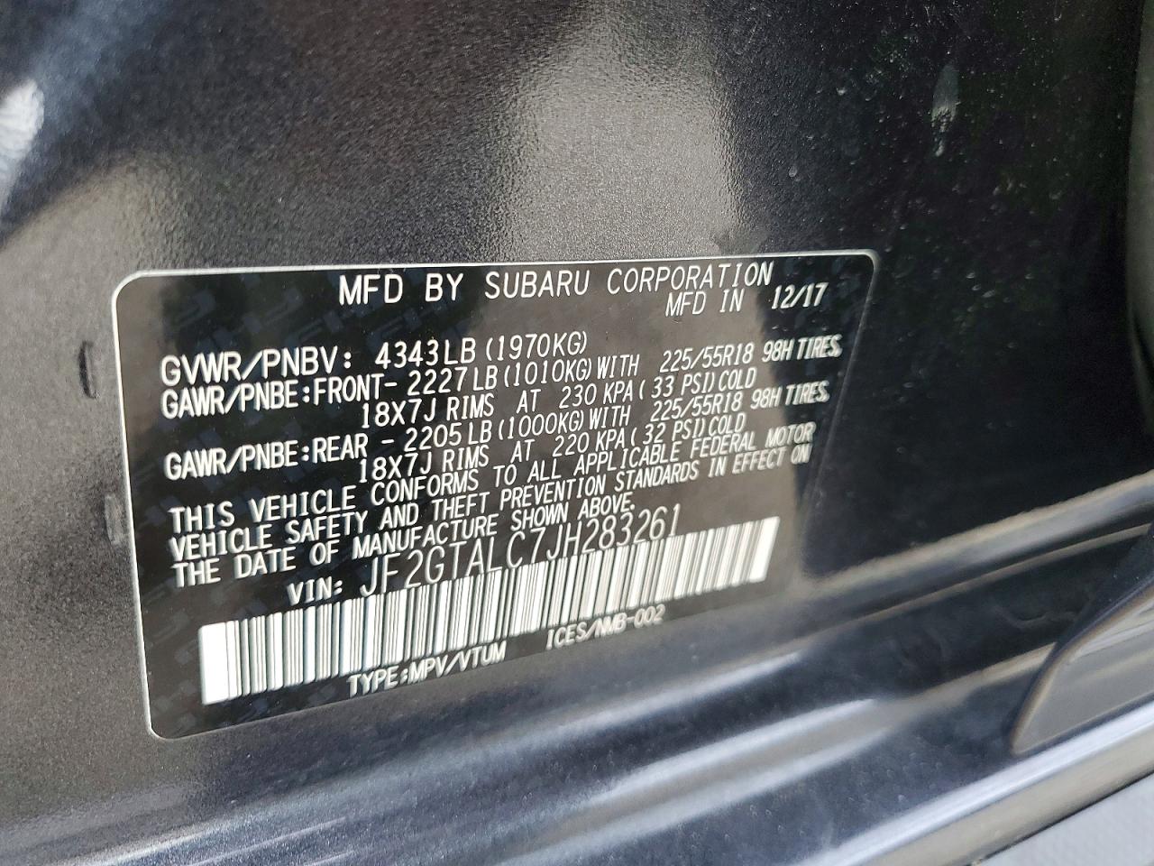 Subaru Crosstrek Limited