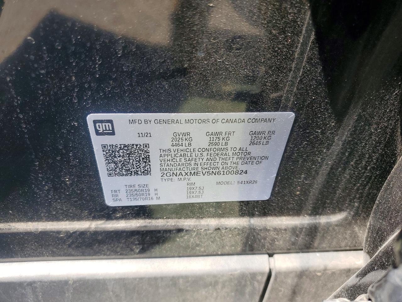 Chevrolet Equinox Rs