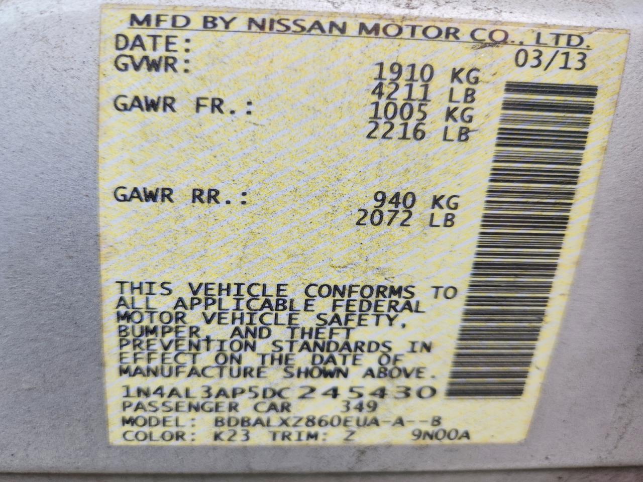 Nissan Altima 2.5