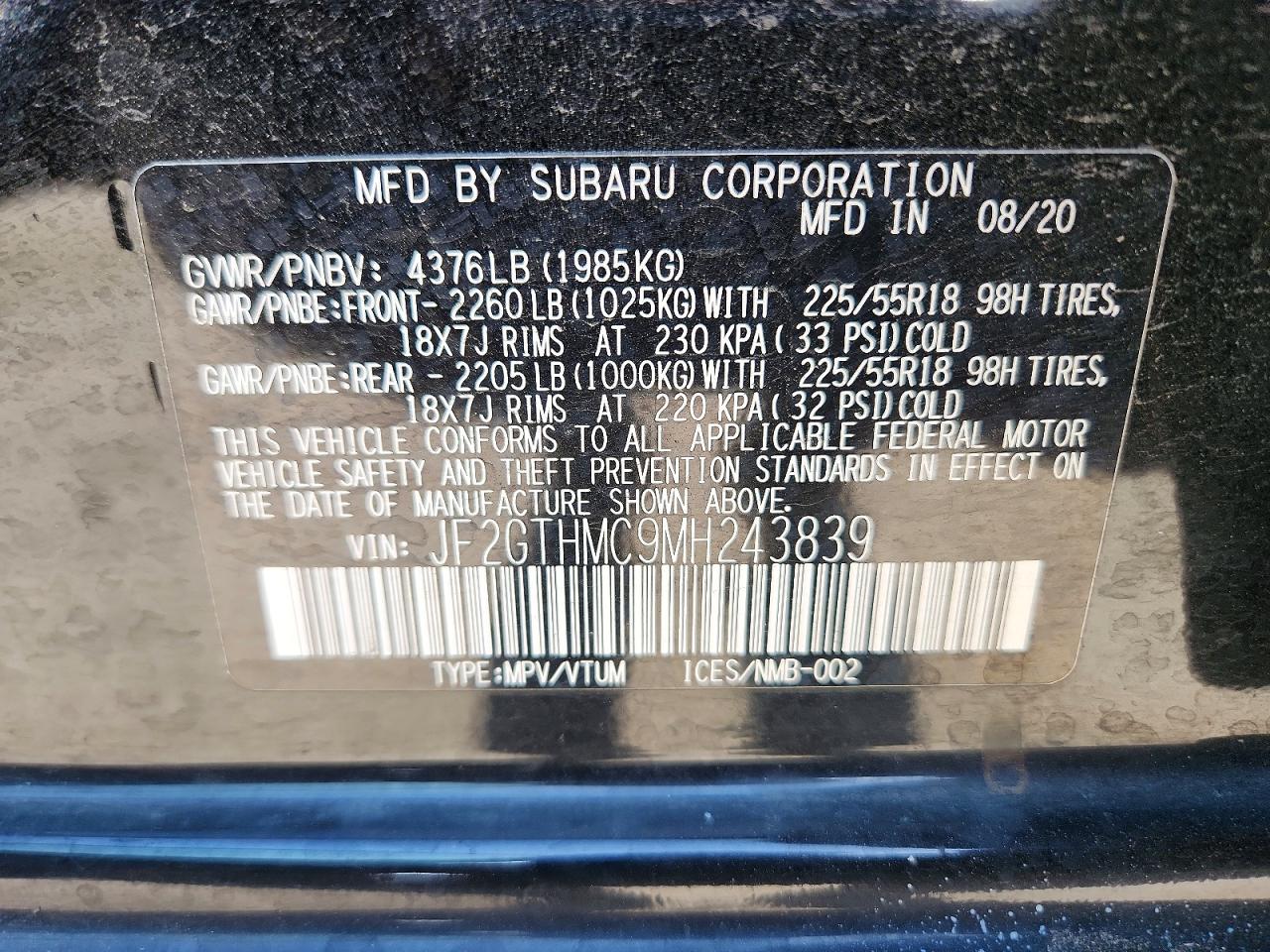 Subaru Crosstrek Limited