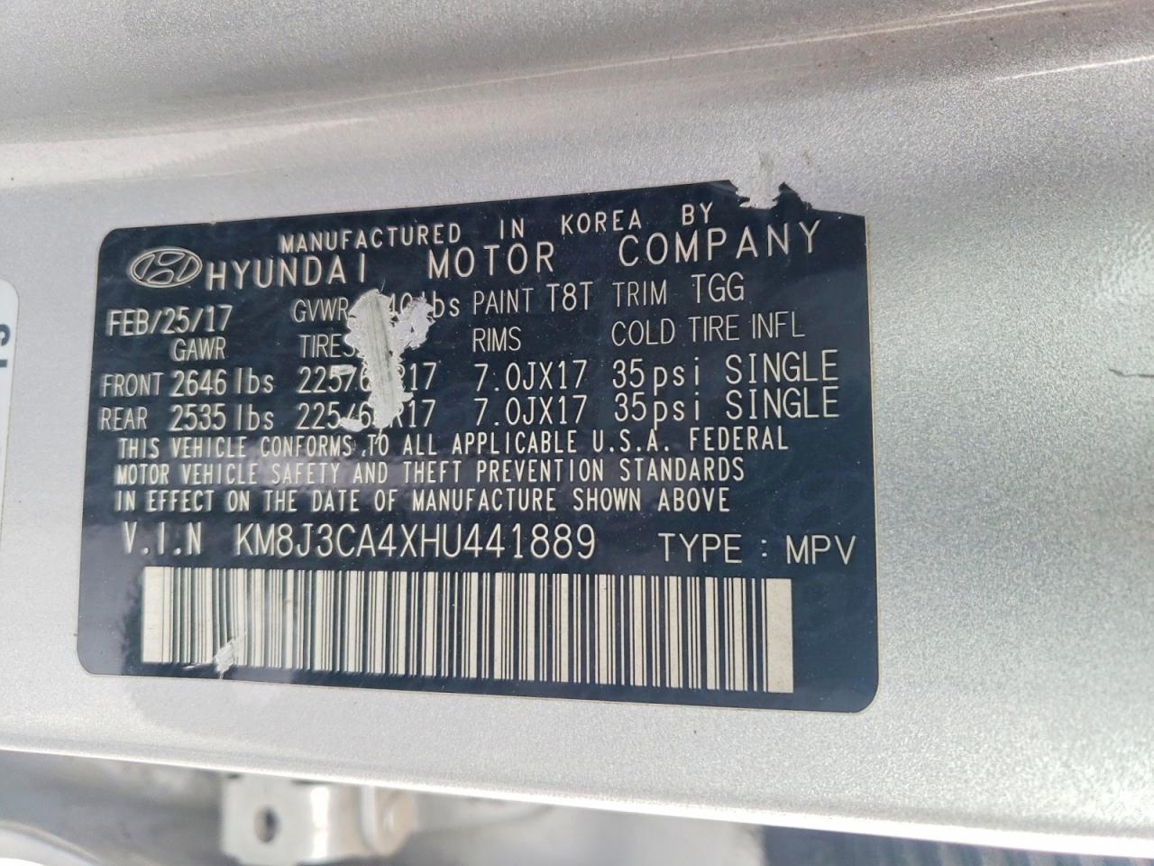 Hyundai TUCSON Se