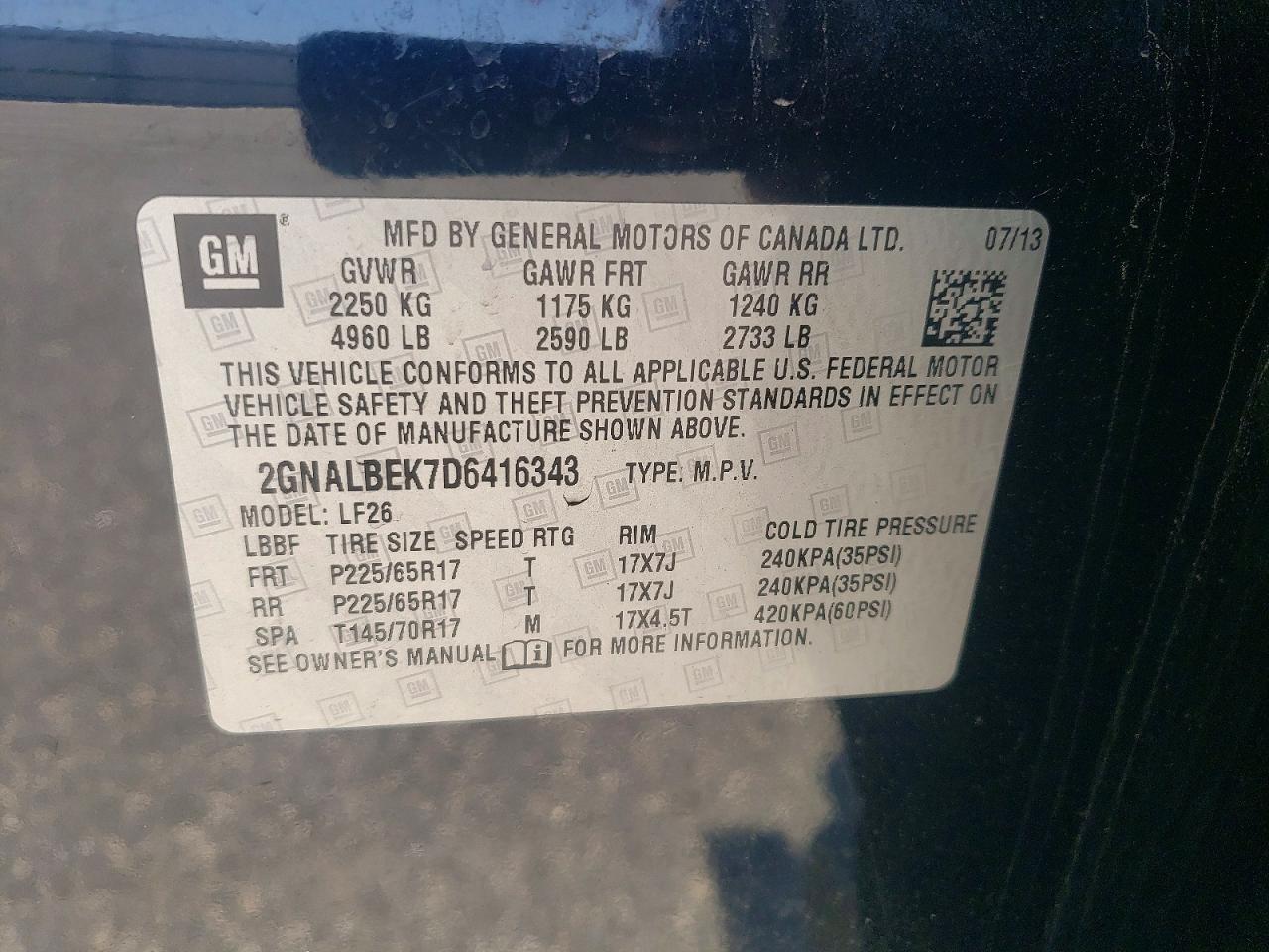 Chevrolet Equinox Ls