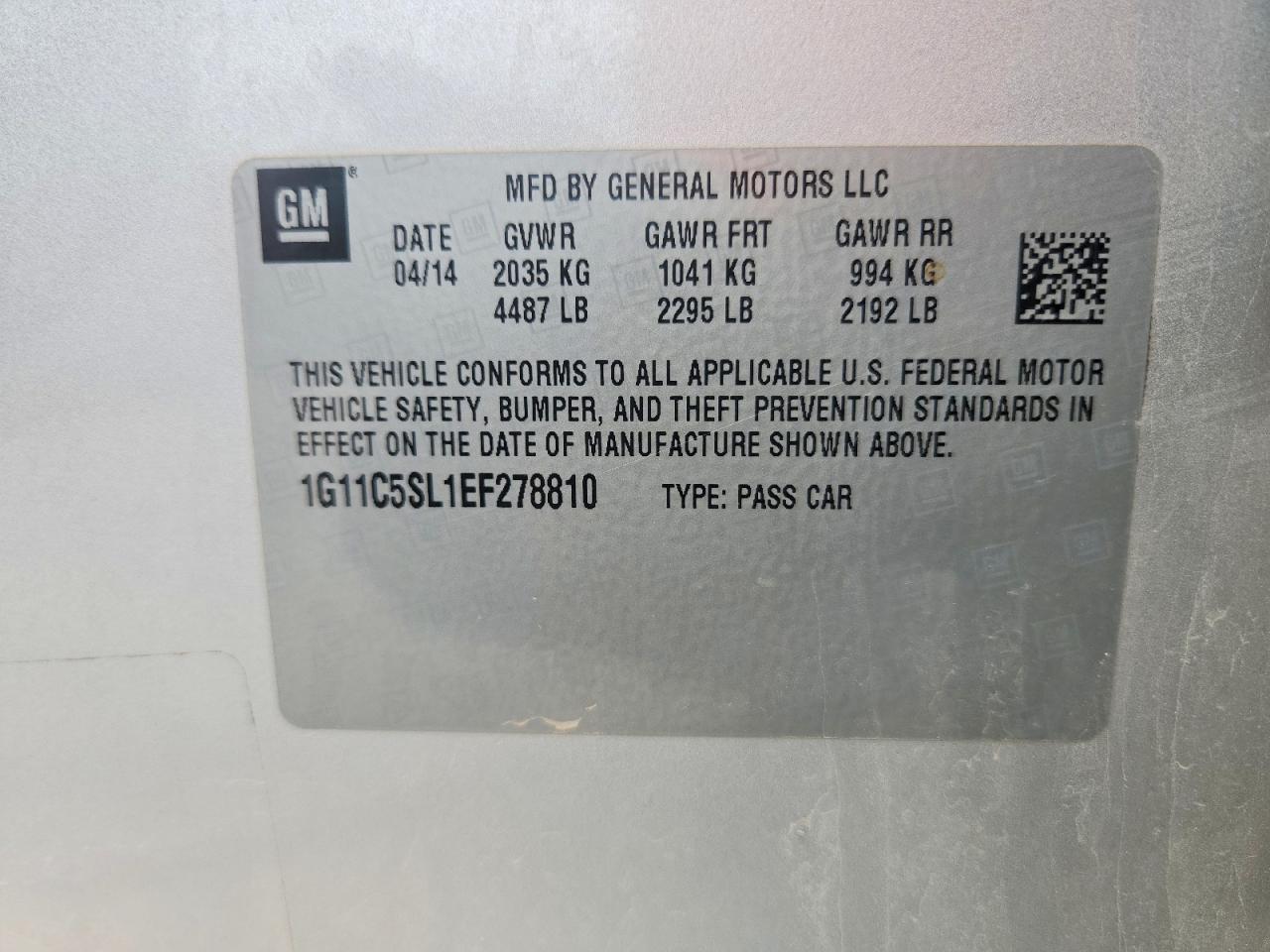 Chevrolet Malibu 1lt
