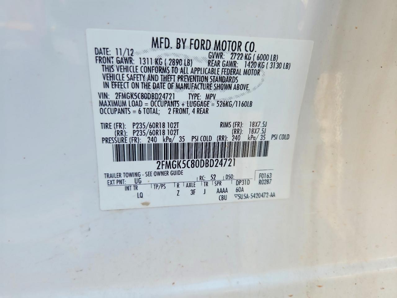 Ford Flex Sel